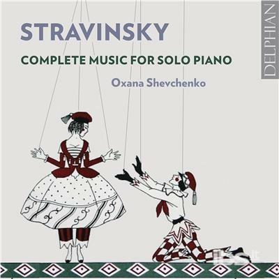 Musica per solo pianoforte - CD Audio di Igor Stravinsky