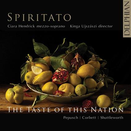 Spiritato: Taste Of This Nation - CD Audio