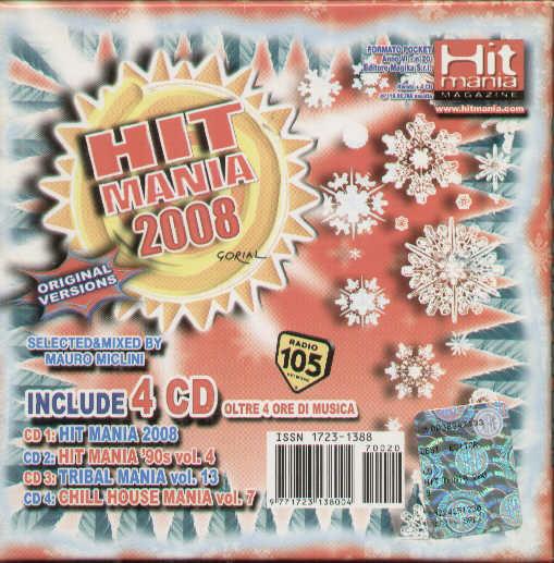 Hit Mania 2008 - CD Audio