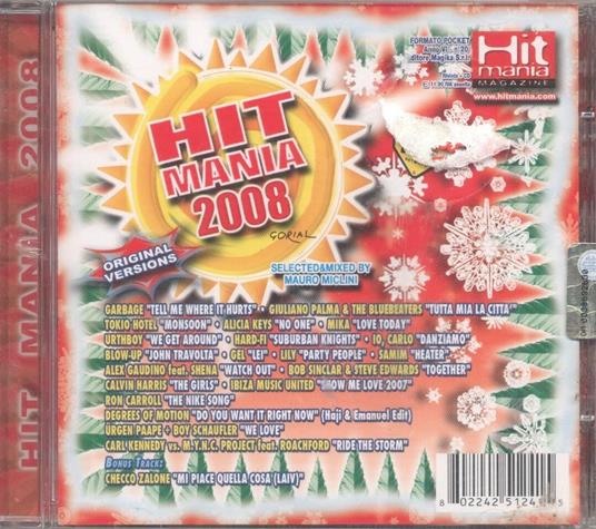 Hit Mania 2008 - CD Audio