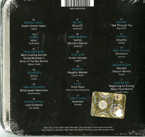 Fabric 78 - CD Audio di Raresh - 2