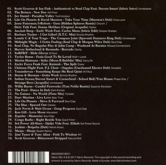 Fabric 93. Mixed by Soul Clap - CD Audio di Soul Clap - 2