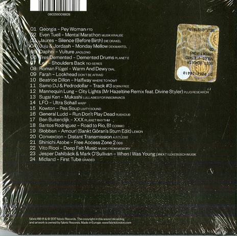 Fabric Live 94 - CD Audio di Midland - 2