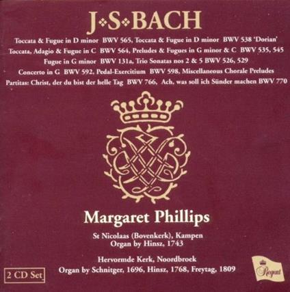 Musica per Organo vol.5 - CD Audio di Johann Sebastian Bach