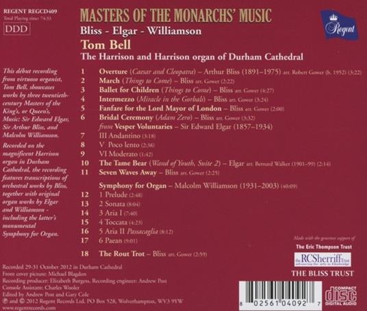 Masters Of The Monarchs' Music - CD Audio di Bliss - 2