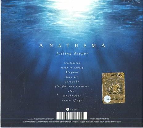 Falling Deeper - CD Audio di Anathema - 2