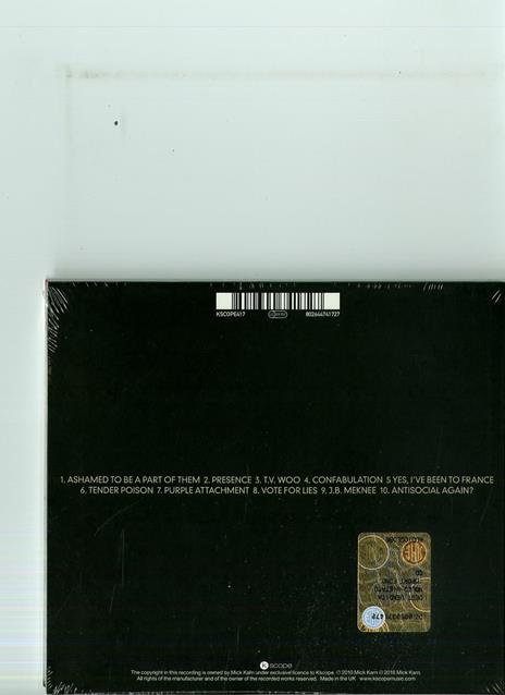 The Concrete Twin - CD Audio di Mick Karn - 2