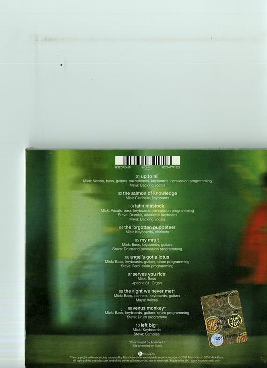 Each Eye a Path - CD Audio di Mick Karn - 2
