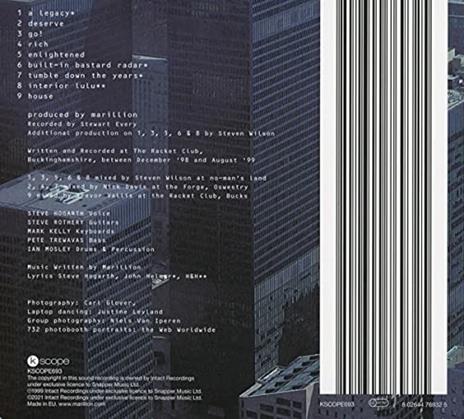 Marillion.com - CD Audio di Marillion - 2