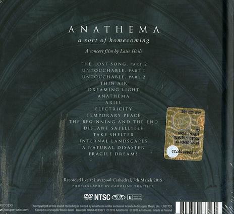 A Sort of Homecoming - CD Audio di Anathema - 2