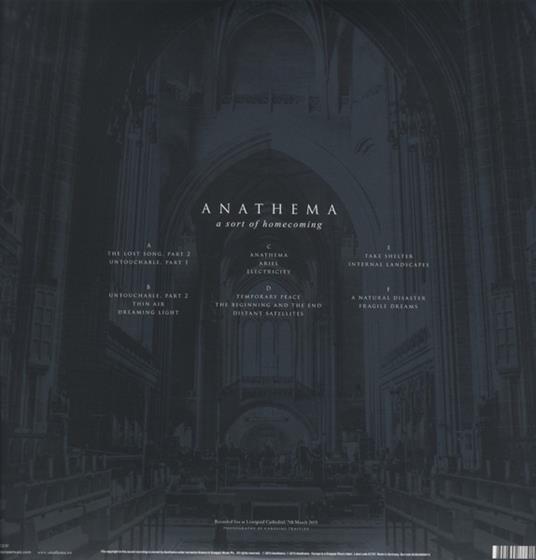 A Sort of Homecoming - Vinile LP di Anathema - 2
