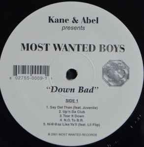 Down Bad - CD Audio di Most Wanted