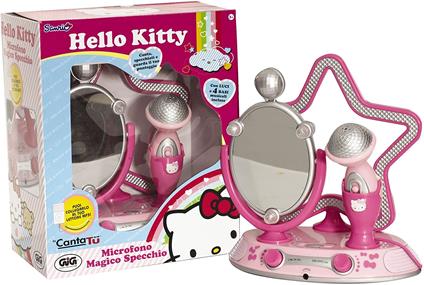 Giochi Preziosi NCR01771 Microfono Magico Specchio Hello Kitty