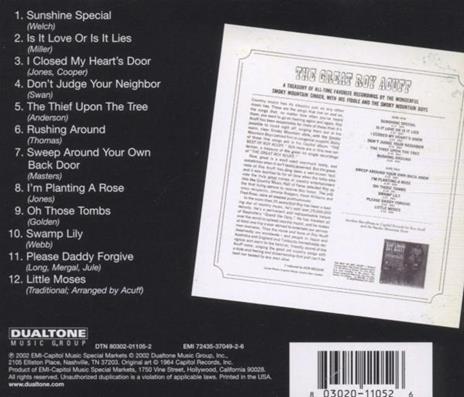 Great Roy Acuff - CD Audio di Roy Acuff - 2