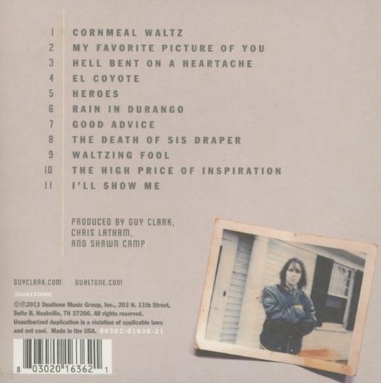 My Favorite Picture of - CD Audio di Guy Clark - 2
