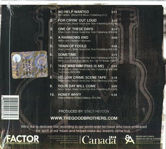 Wide Awake Dreamin' - CD Audio di Good Brothers - 2
