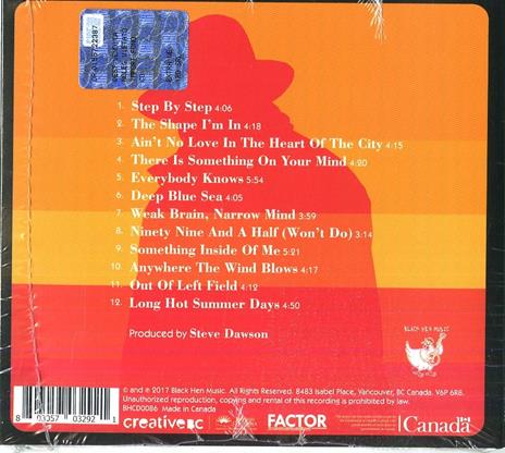 Long Hot Summer Days - CD Audio di Jim Byrnes - 2