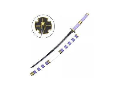 Katana Non Affilata One Piece Yubashiri Viola e Bianca