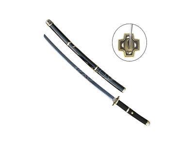 Katana Non Affilata One Piece Yubashiri Nera