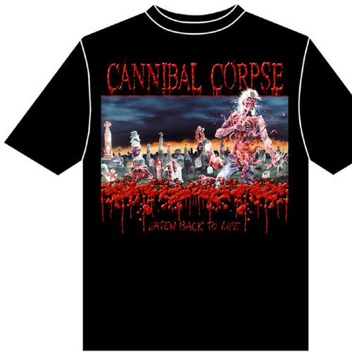 T-shirt unisex Cannibal Corpse. Eaten Back To Life