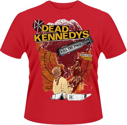 T-Shirt uomo Dead Kennedys. Kill the Poor