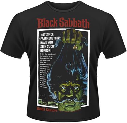 T-Shirt uomo Black Sabbath. Poster
