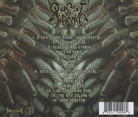 Misanthropic Propaganda - CD Audio di Quest of Aidance - 2