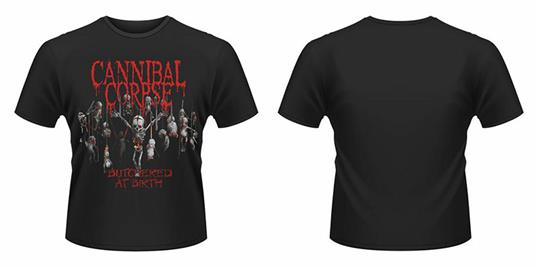 T-Shirt unisex Cannibal Corpse. Butchered at Birth (2015)