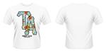 T-Shirt Tonight Alive. Floral Logo