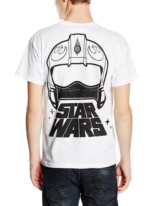 T-Shirt unisex Star Wars The Force Awakens. X-Wing Fighter Rear - 7