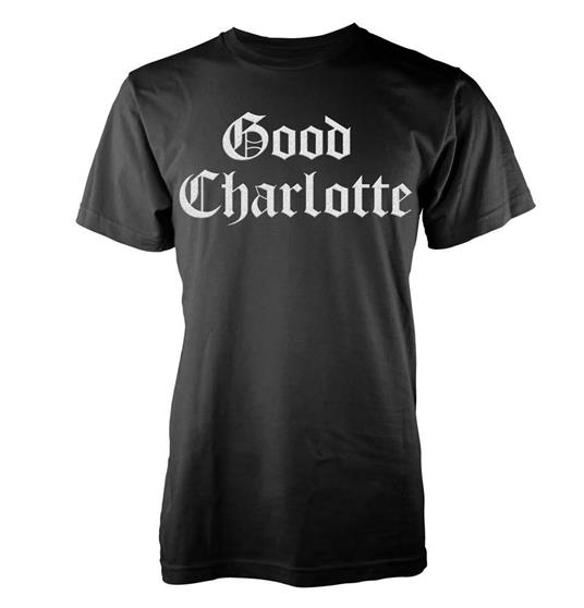 T-Shirt unisex Good Charlotte. White Puff Logo