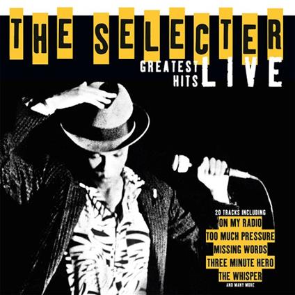 Greatest Hits Live (Clear Vinyl) - Vinile LP di Selecter