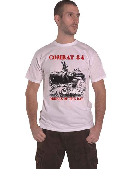 Combat 84: Orders Of The Day (White) (T-Shirt Unisex Tg. L)