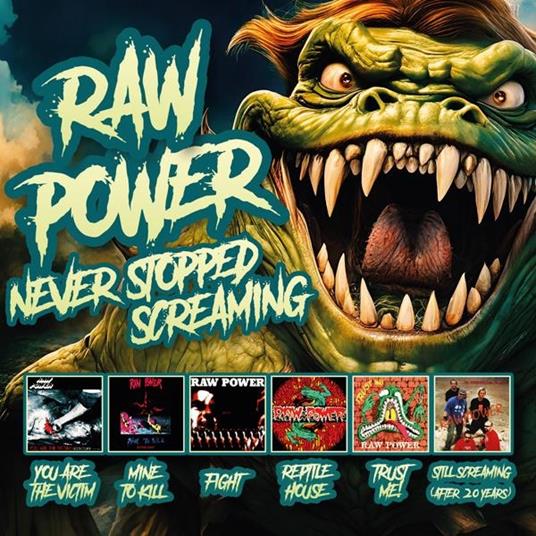 Never Stopped Screaming - CD Audio di Raw Power