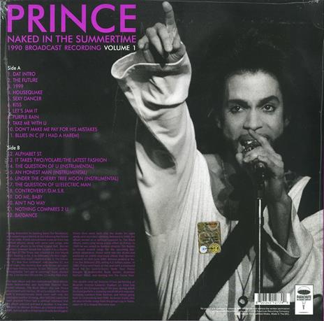 Naked in the Summertime vol.1 - Vinile LP di Prince - 2