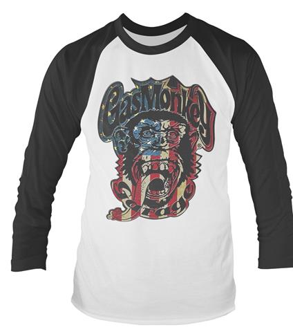 Maglia Manica Lunga Unisex Gas Monkey Garage. Usa Monkey Logo
