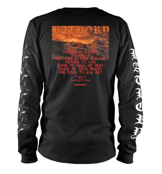 Maglia Manica Lunga Unisex Bathory. Hammerheart - 2