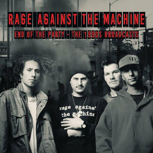 End of the Party. 90s Broadcasts (Clear Vinyl Limited Edition) - Vinile LP di Rage Against the Machine