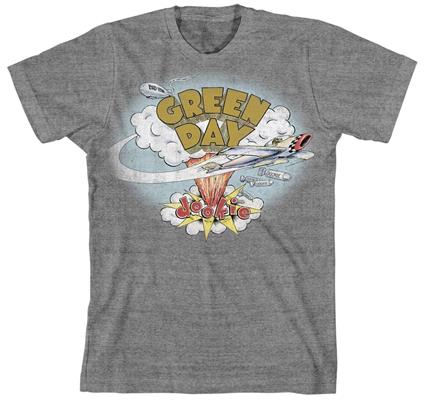 T-Shirt Unisex Tg. M Green Day. Dookie