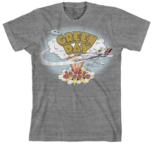 T-Shirt Unisex Tg. M Green Day. Dookie