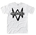 T-Shirt Unisex Tg. L Watch Dogs 2. Logo