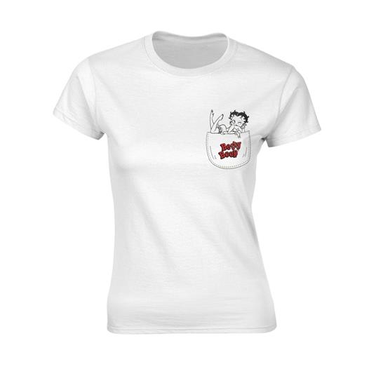 T-Shirt Donna Tg. M Betty Boop. In My Pocket