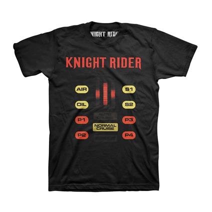 T-Shirt Unisex Tg. S Knight Rider. Normal Cruise