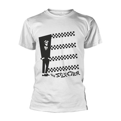 T-Shirt Unisex Tg. L Selecter. Two Tone Stripes