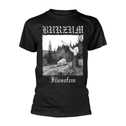T-Shirt Unisex Tg. M Burzum. Filosofem 2018