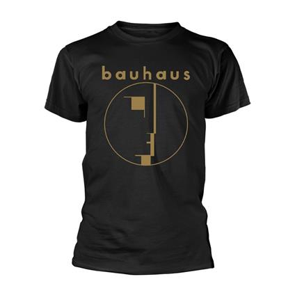 T-Shirt Unisex Tg. L Bauhaus. Spirit Logo Gold