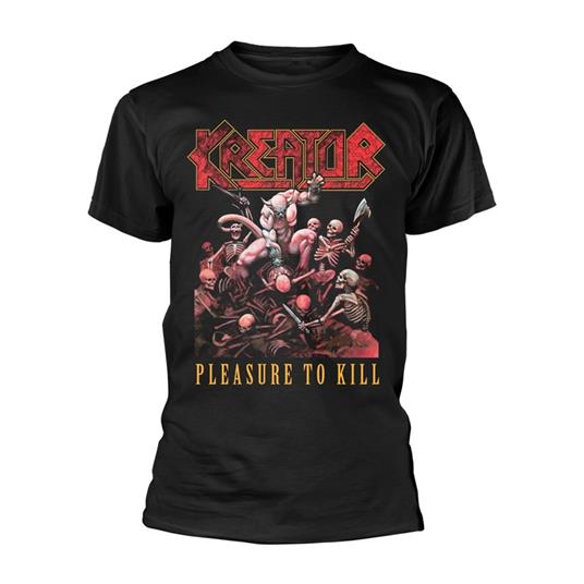 T-Shirt Unisex Tg. XL Kreator - Pleasure To Kill