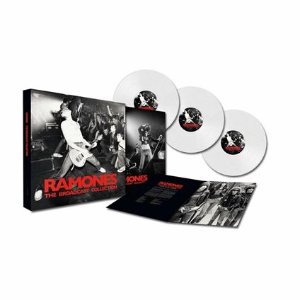 The Ramones Broadcast Collection (White Coloured Vinyl) - Vinile LP di Ramones