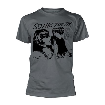 T-Shirt Unisex Tg. S Sonic Youth - Goo Album Cover Charcoal