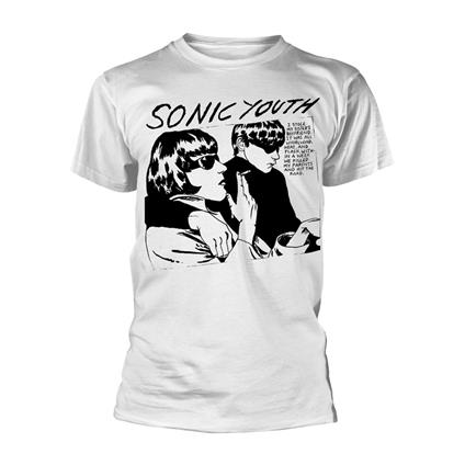 T-Shirt Unisex Tg. L Sonic Youth - Goo Album Cover White